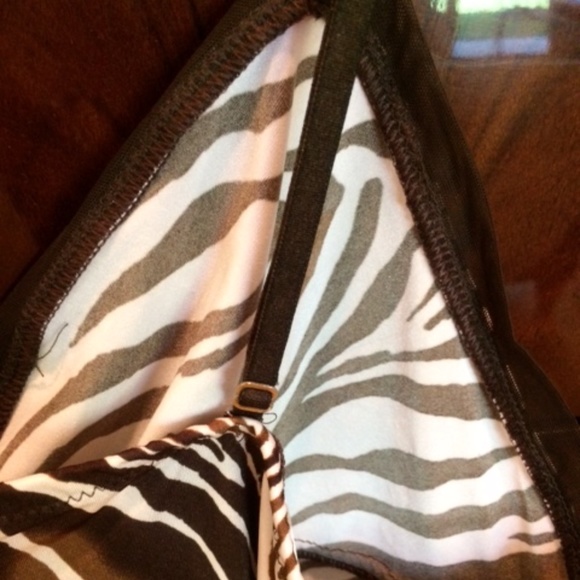 ❤️Josie Natori Zebra Print Camisole/Tank*NEW - Picture 8 of 8